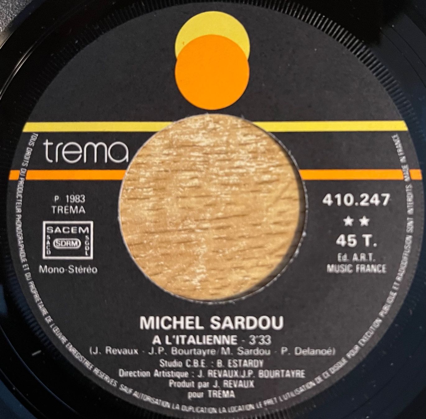 Schallplatten: MICHEL SARDOU - VLADIMIR ILITCH – Gebraucht aus Bussigny von vinyl-pas-cher 3