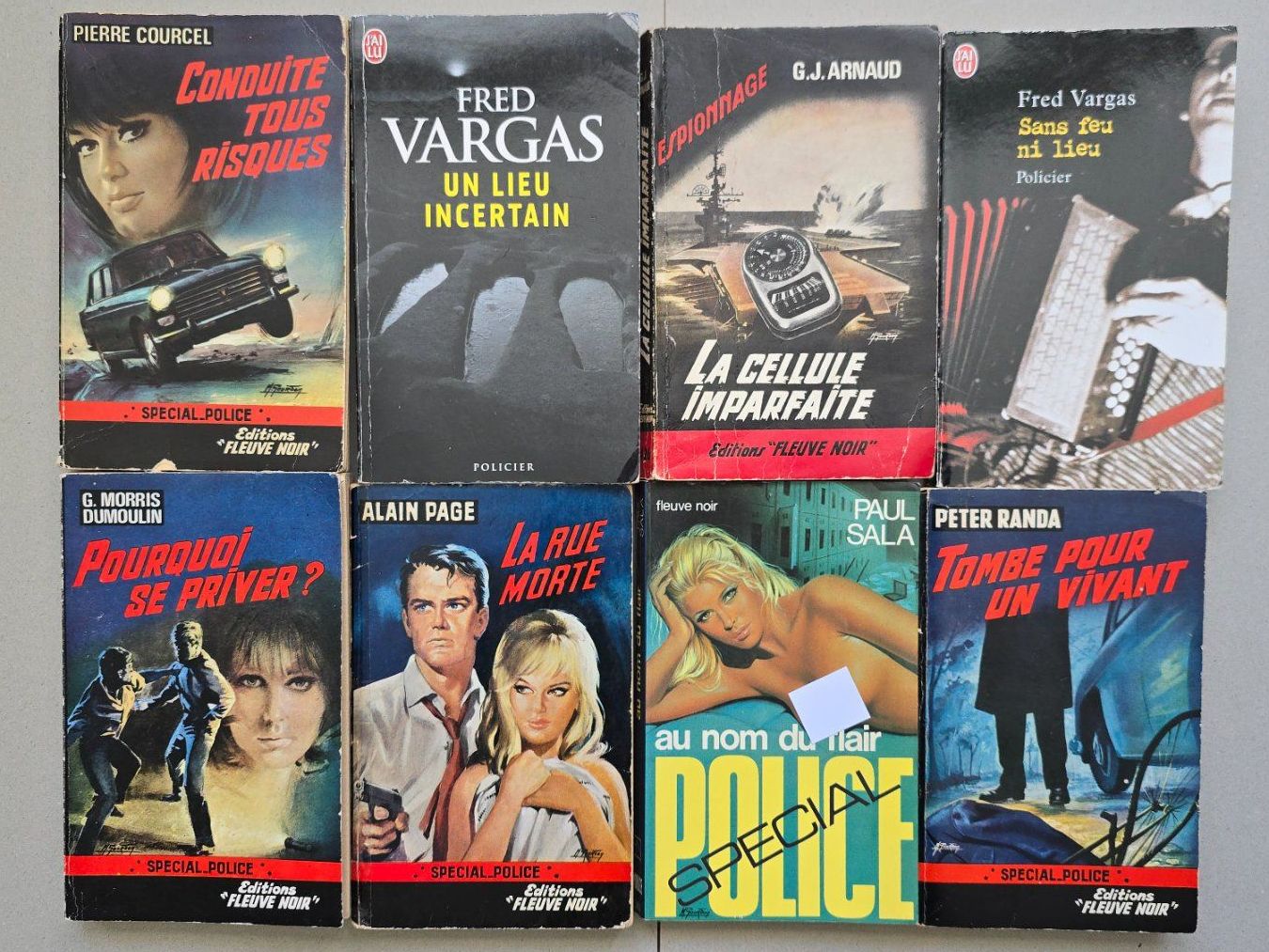 Libri: Lot de 24 romans policier – Usato da Schwyz venduto da Danyclau 1