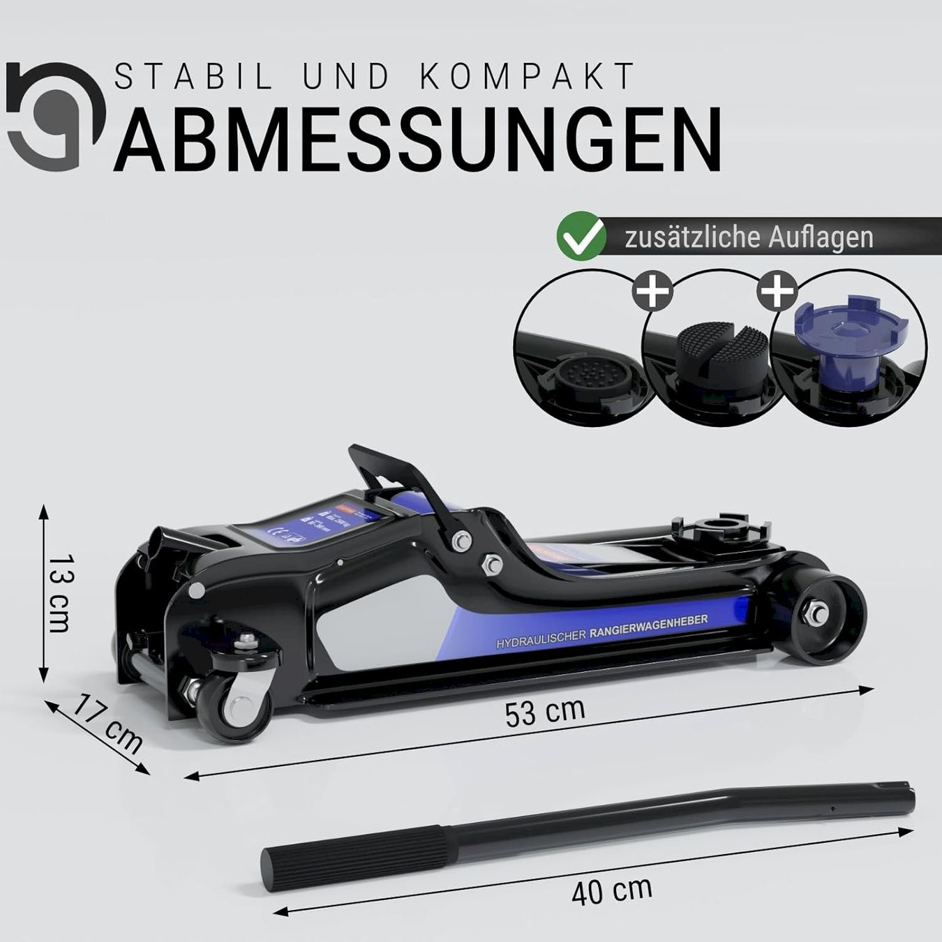 Tutti gli attrezzi: HAGO Hydraulischer Wagenheber 2,5T – Nuovo e nell'imballaggio originale da Bottighofen venduto da zaap 2