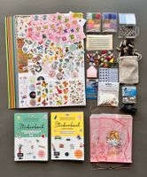 *Bastelset* *Sticker* *Perlen* *Klammern* *Fotokarton* *etc*