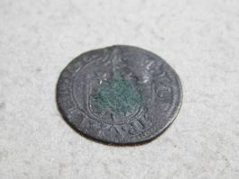 Kantonsmünze Wallis 1628 - 1 Kreuzer, schön, sehr selten