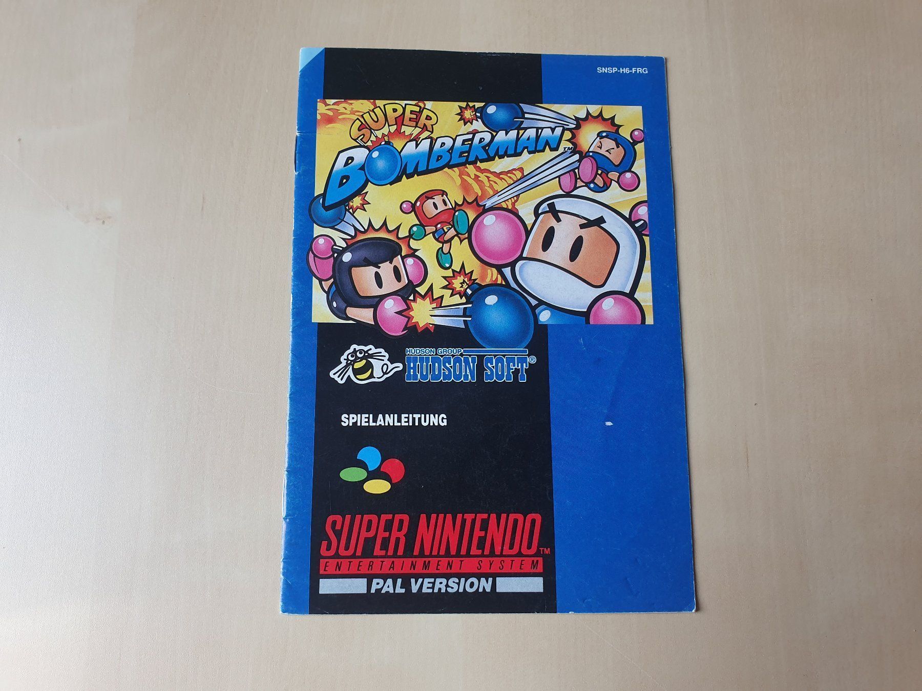 Nintendo Giochi: Anleitung Super Bomberman SBSP-H6-FRG – Usato da Stansstad venduto da collectorsshop