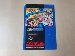 Anleitung Super Bomberman SBSP-H6-FRG