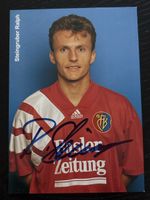 Original FC Basel Autogrammkarte Steingruber, Top!