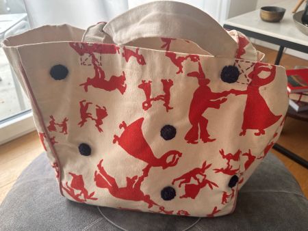 enSoie Canvas-Tasche