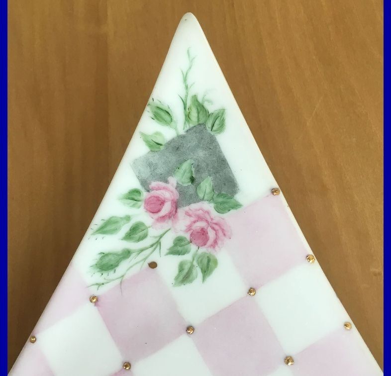 Piatti di portata: PLÄTTLI   HANDGEMALT  MONOGRAMMIERT – Usato da Subingen venduto da ArtBead 4