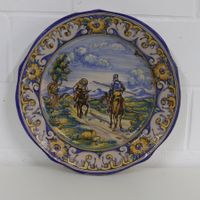 Talavera-Keramikteller aus Spanien