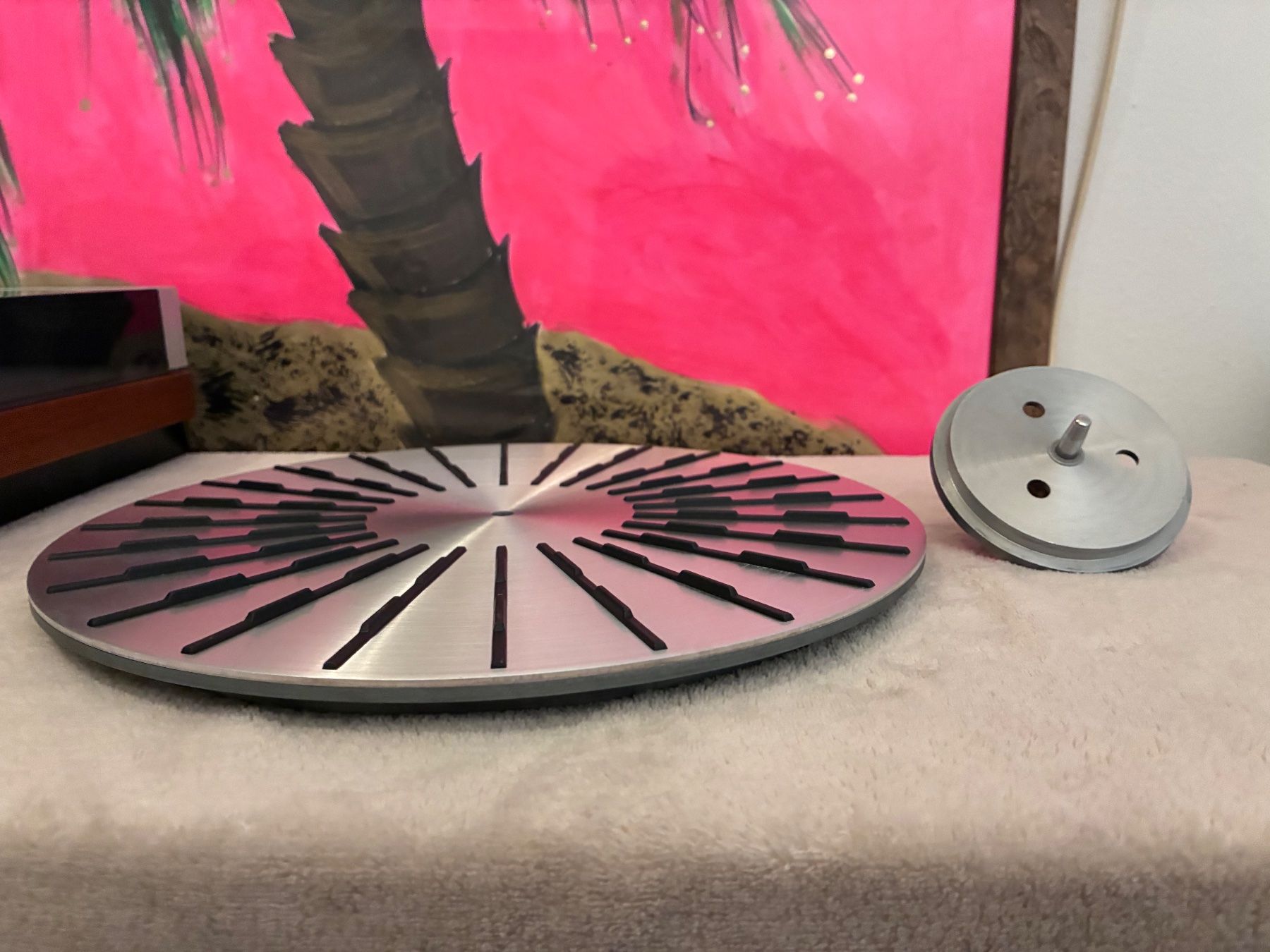 Bang & Olufsen Giradischi: Beogram 4000/4002type 5501 plate and supports . – Usato da Zürich venduto da HiFiAtelier 4