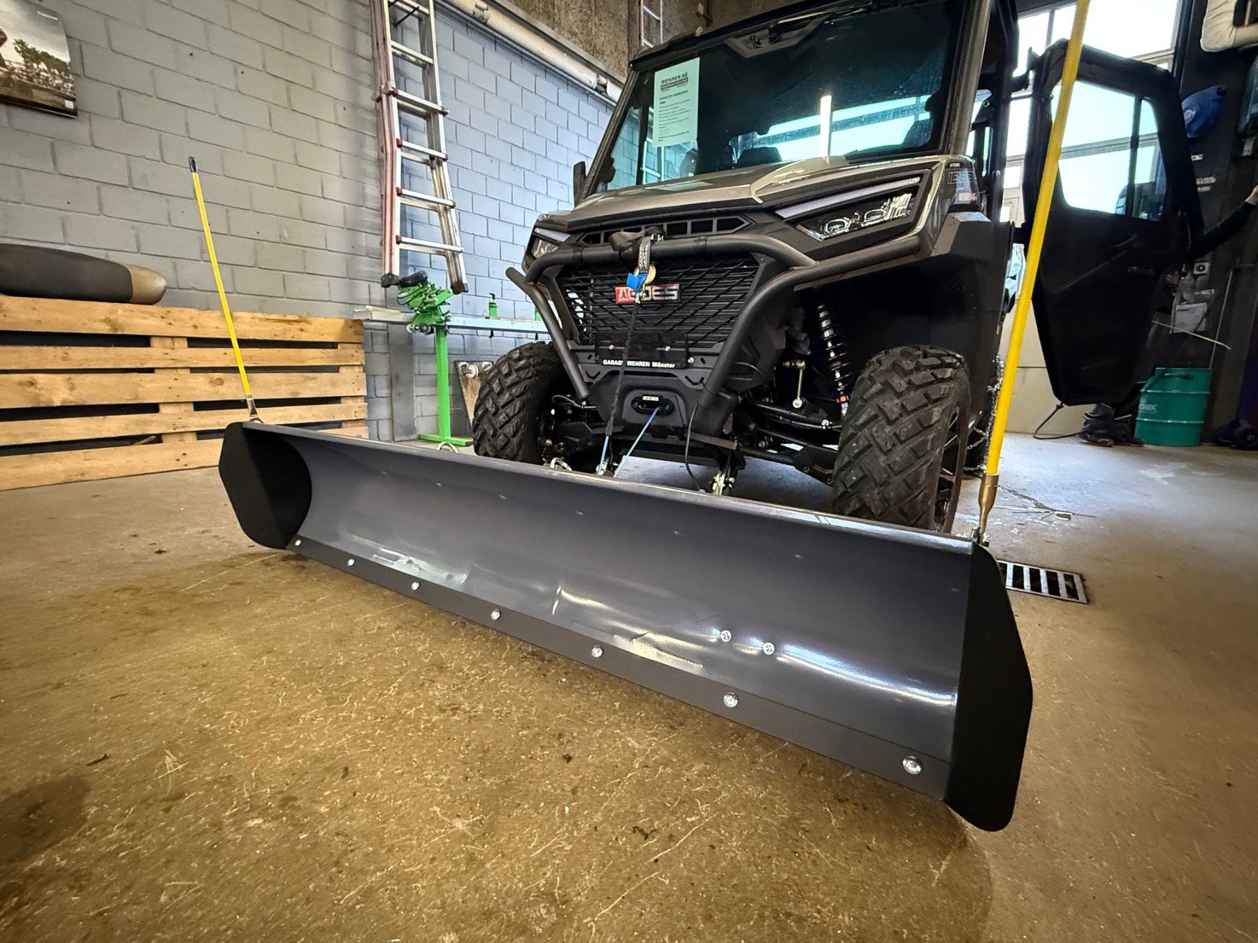Déneigement: Schneepflug hydraulisch zu Aodes Odes oder Anther – Neuf (Voir description) à Münster par werage 3