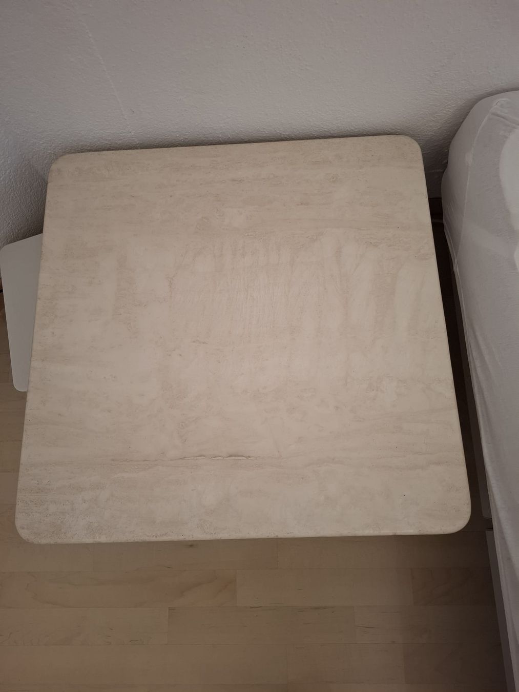 Tische: 3 Travertintischchen – Gebraucht aus Buus von Nambo 3