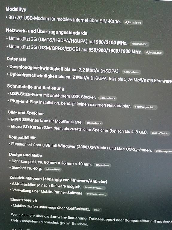 Telefoni cellulari / Smartphones: Huawei mobil E180 – Usato da Oberentfelden venduto da Ixerox 3