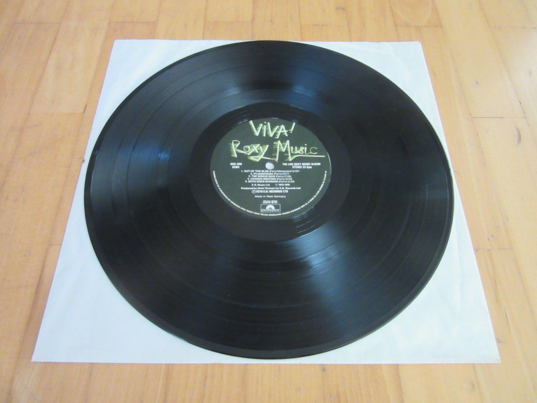 Dischi in vinile: Langspielplatte ROXY MUSIC - VIVA ! – Usato da Degersheim venduto da Tforelle 3