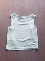 Neues Mädchen Top Gr. 140, Sporttop, pistachegrün, Sommertop