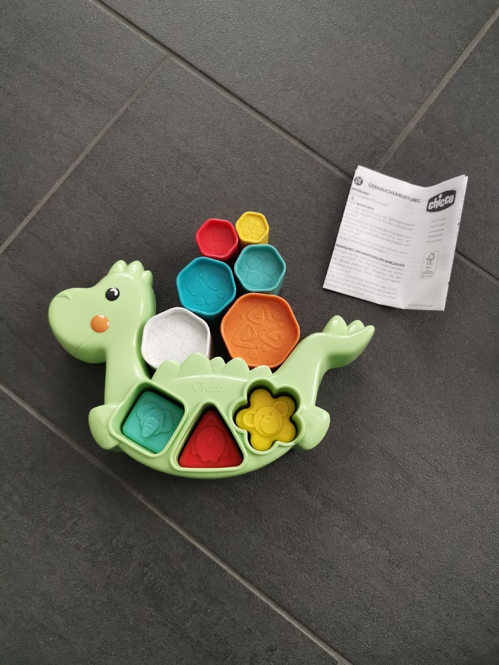 Chicco Giocattoli: 2 in 1 Rocking Dino - Versand möglich – Usato da Matzendorf venduto da hauli2 1