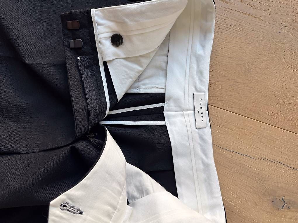 Pantaloni: Sandro Culotte schwarz Gr. S/36 neuwertig – Usato da Biberstein venduto da evolution89 2