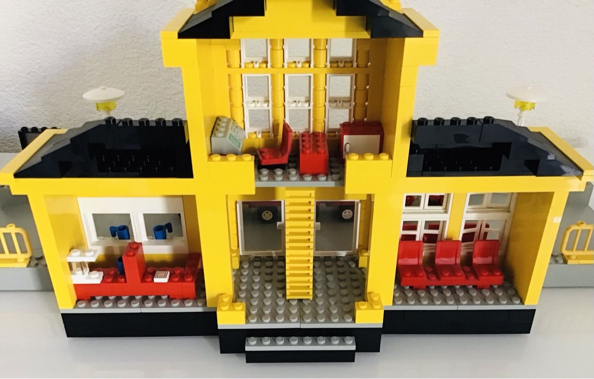 Lego Kit di costruzioni: Lego 4554 Bahnhof – Usato da Rodersdorf venduto da alfa03 3