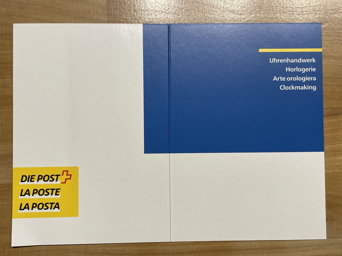 Tutti i francobolli: Briefmarke Block / Uhrwerk 2020 – Usato da Rümlang venduto da euqinom16 2