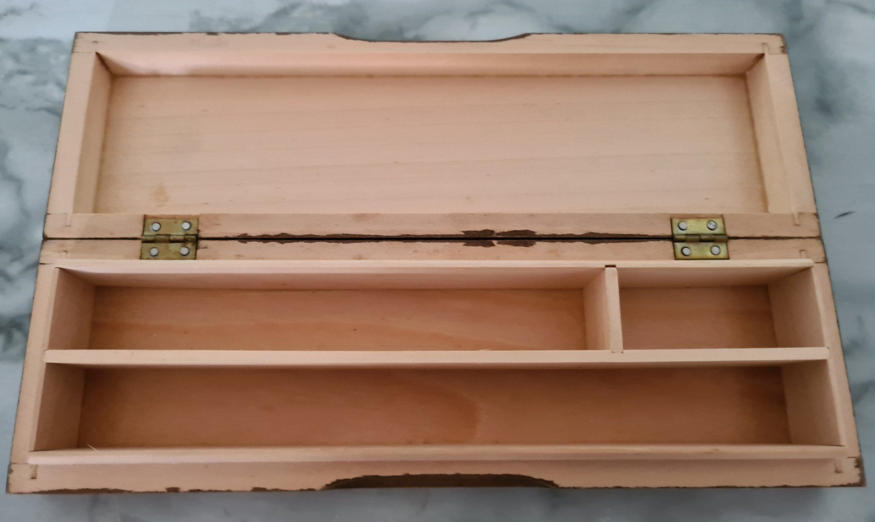 Altro in Scrittura & Disegno: Antike Stiftebox/Griffelschachtel Holz – Usato da Winterthur venduto da bibummi 4