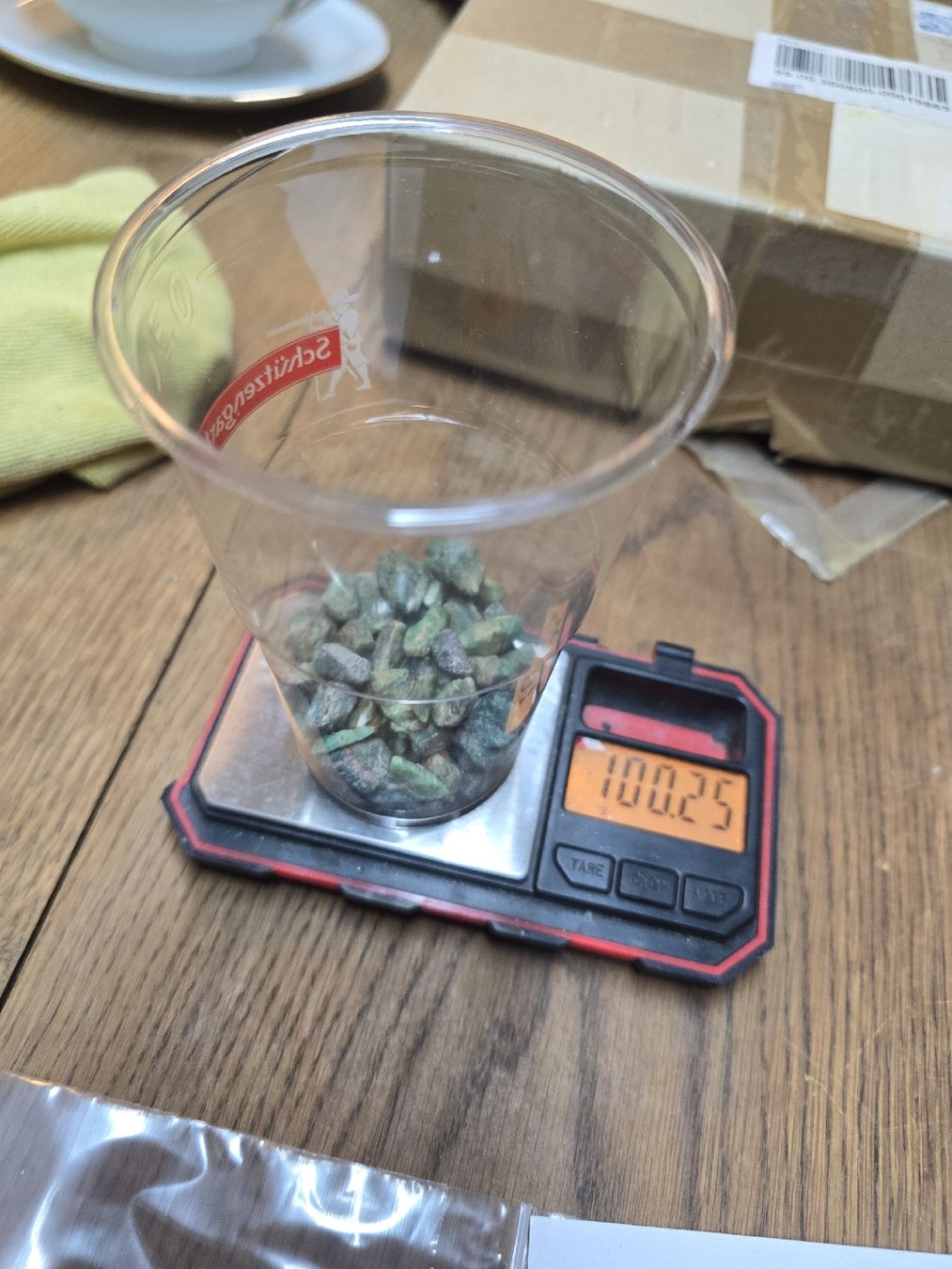 Minerali & Pietre curative: Smaragd 100g Rohsteine  – Usato da Rorschach venduto da TimelessTrading