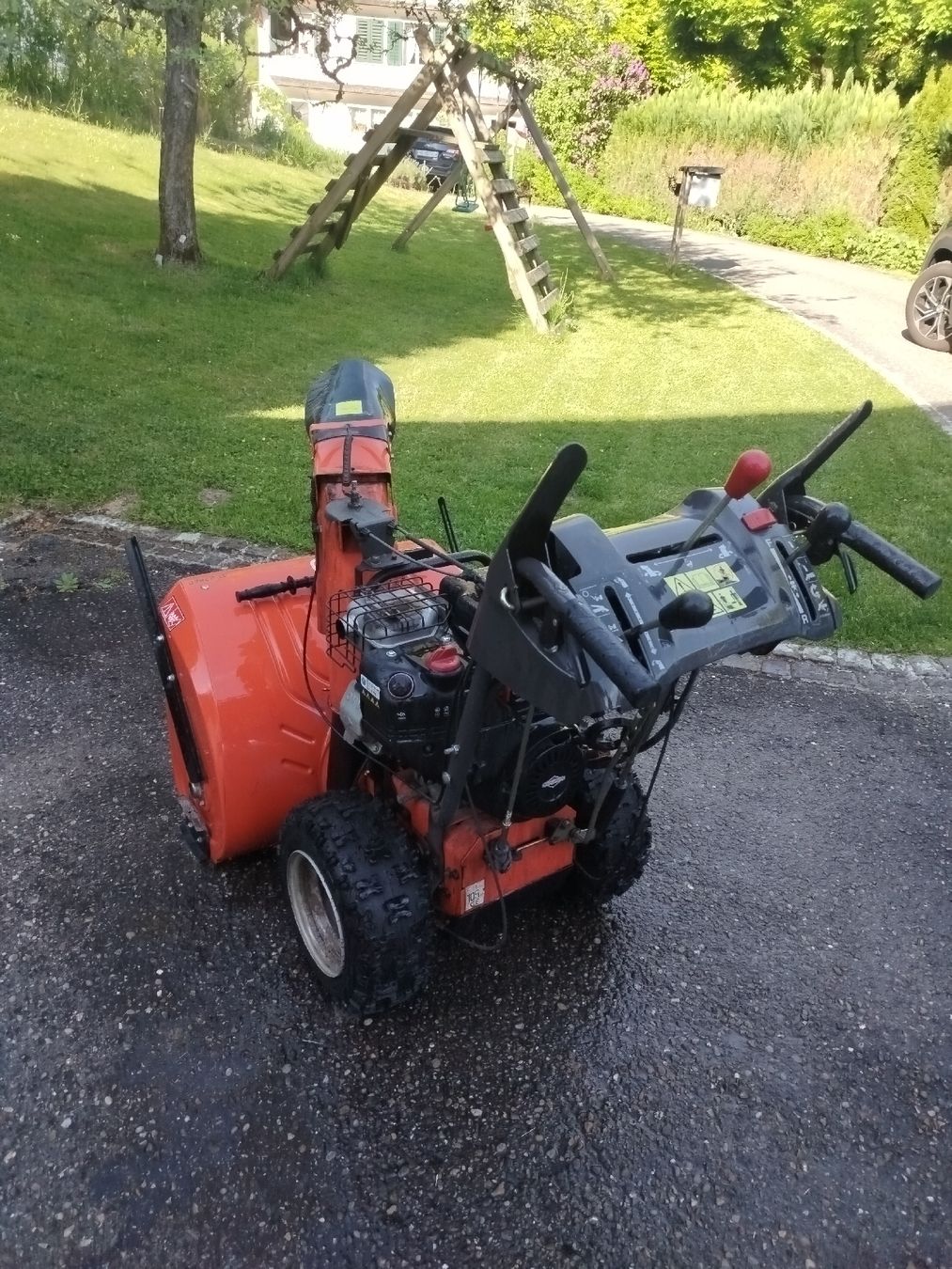 Husqvarna Sgombero neve: Profi Schneefräse Husqvarna ST 276EP – Usato da Steg im Tösstal venduto da KiwiGrafikMaurer 2