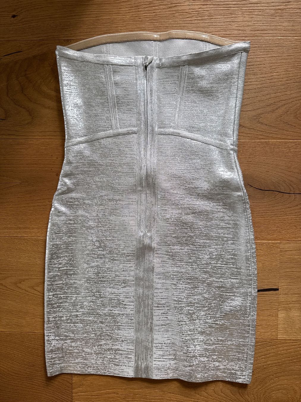 Vestiti: Herve Leger Kleid Grösse S, metallic – Nuovo e nell'imballaggio originale da Adliswil venduto da alina.uhl 1