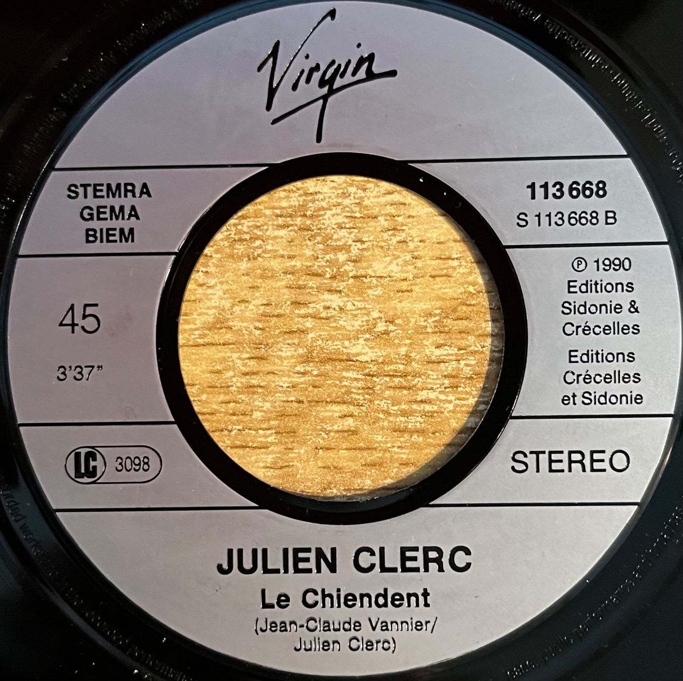 Vinyles: JULIEN CLERC - PETITS POIS LARDONS – D'occasion à Bussigny par vinyl-pas-cher 3