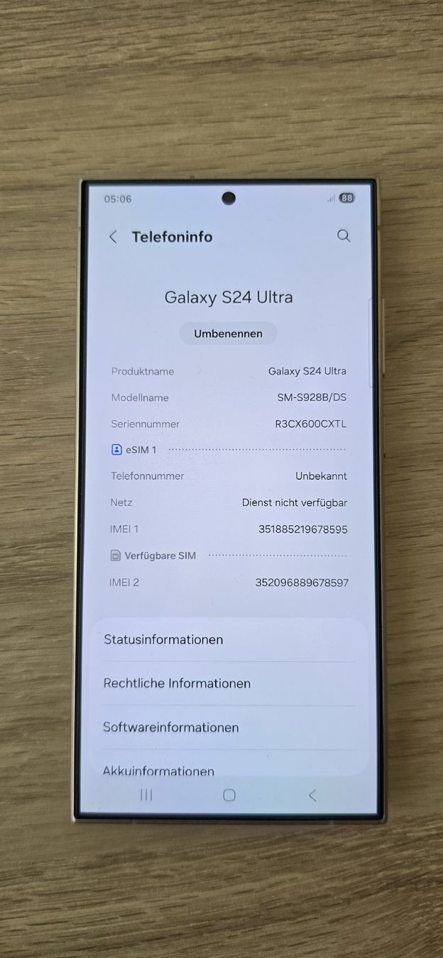Samsung Telefoni cellulari / Smartphones: Samsung Galaxy S 24Ultra – Nuovo (secondo la descrizione) da Zürich venduto da merso01 3