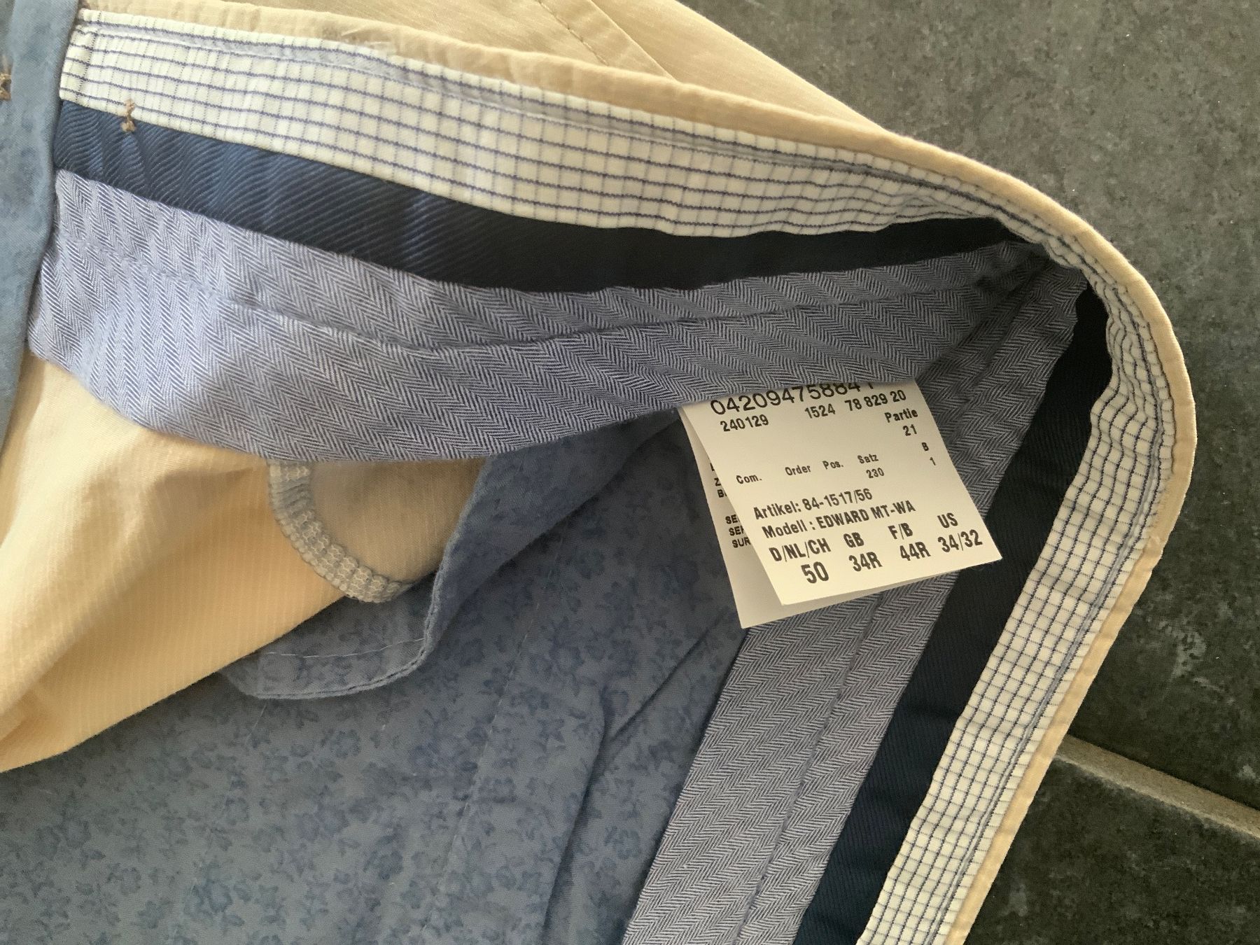 Brax Pantaloni: BRAX Sommerhose Grösse 34/32 – Usato da Herzogenbuchsee venduto da Ursbre 3
