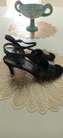 Paul Green Sandalen Lackleder Schwarz, Grösse 39 Top!