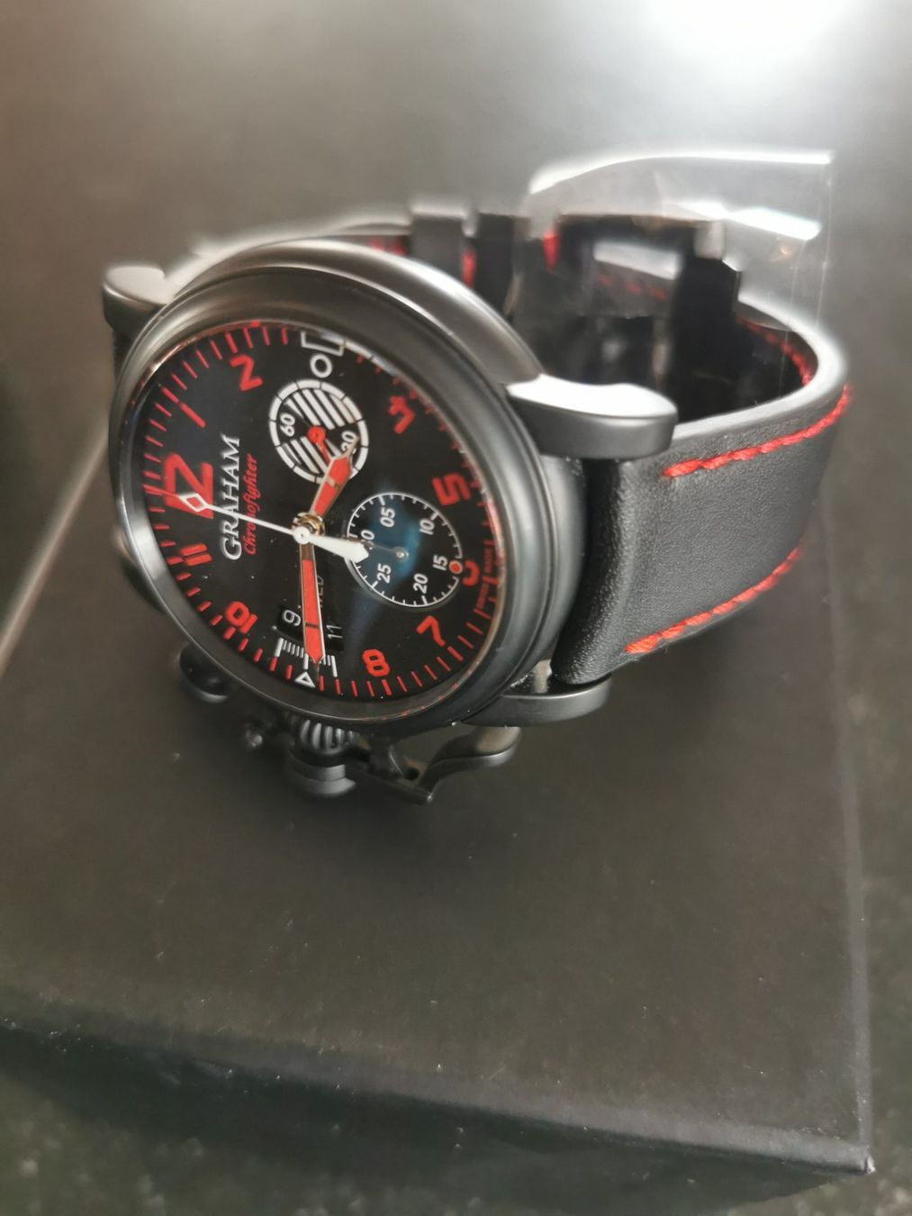Graham Orologi: Graham Chronofighter Einzelstück Wunderschön! NEU – Nuovo (secondo la descrizione) da Bellmund venduto da amgam