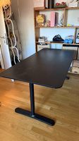 IKEA BEKANT Schreibtisch (160x80 cm, schwarz)