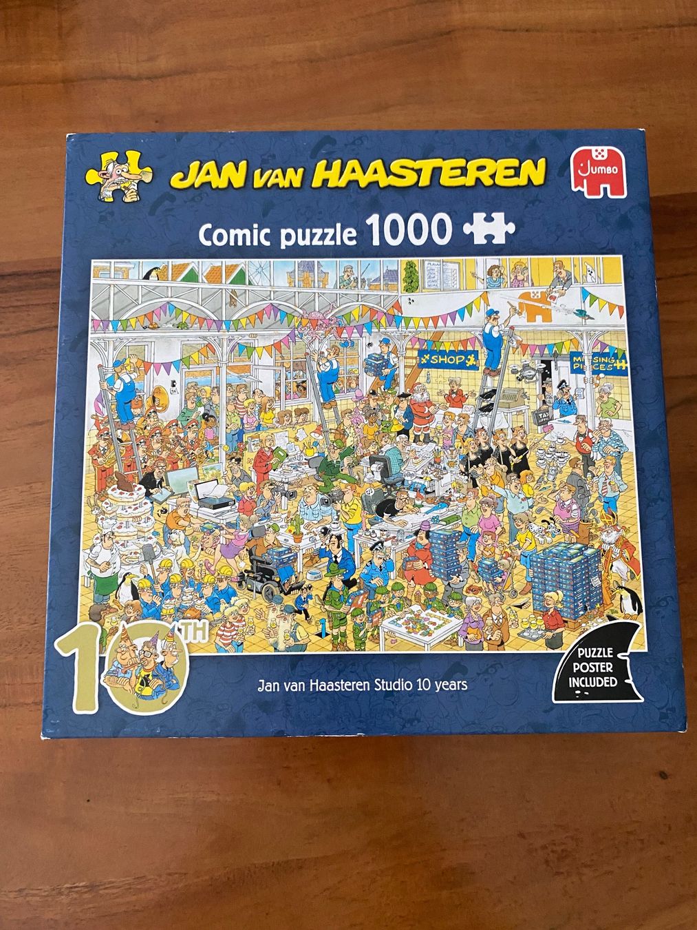 Puzzles: Puzzle Jan van Haasteren Studio 10 years – D'occasion à Zürich par ter_6v82
