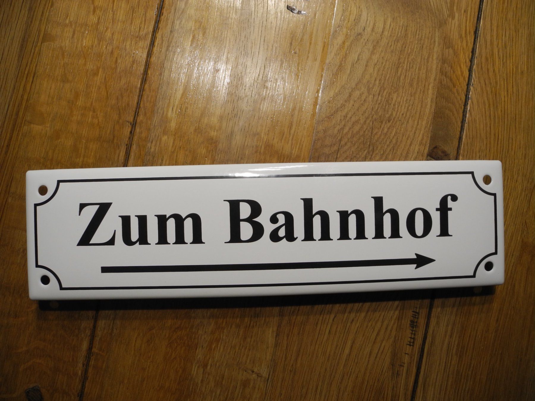 SBB/CFF/FFS Insegne: EISENBAHN EMAILSCHILD – Nuovo (secondo la descrizione) da Reinach AG venduto da Huckleberrysix