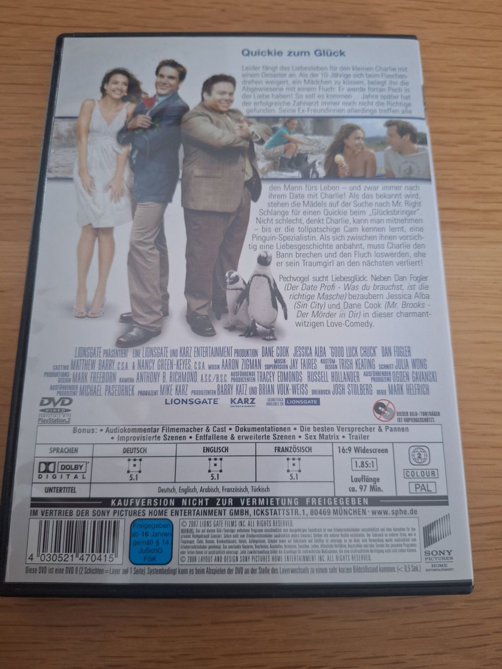 Alle DVDs: Dvd Der Glücksbringer – Gebraucht aus Wanzwil von chlinih93 1