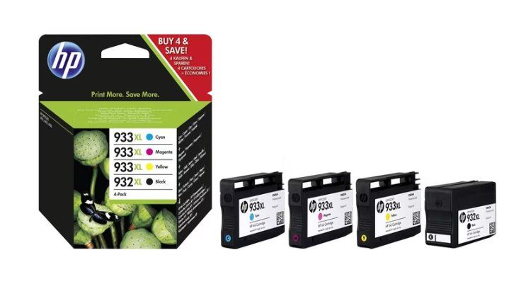 Hewlett Packard Cartucce per stampanti & toner: HP 932XL / 933XL Multipack – Nuovo (secondo la descrizione) da Beinwil am See venduto da ihregartenwelt 2