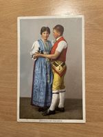 Alte Ansichtskarte Appenzeller Trachten, gelaufen, top!