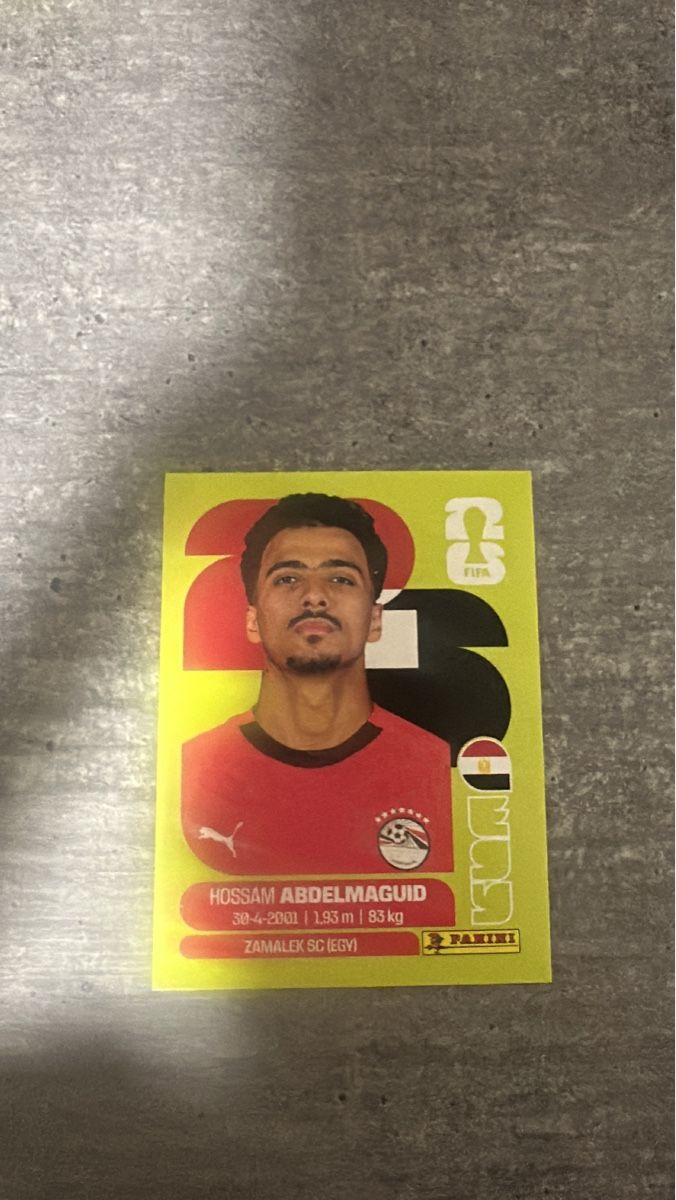 Panini Carte collezionabili: EGY 8 , FIFA WORLD CUP 2026 PANINI  – Nuovo (secondo la descrizione) da Frauenfeld venduto da 1PegPeg1