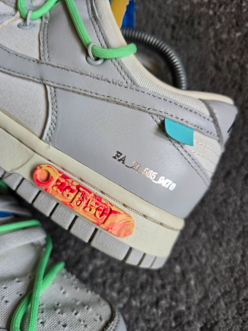 Scarpe da uomo: Dunk off white Lot 26/50 – Usato da Bôle venduto da A_Kickstory 3