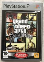 PS2 - GRAND THEFT AUTO (GTA) - San Andreas [Platinum]
