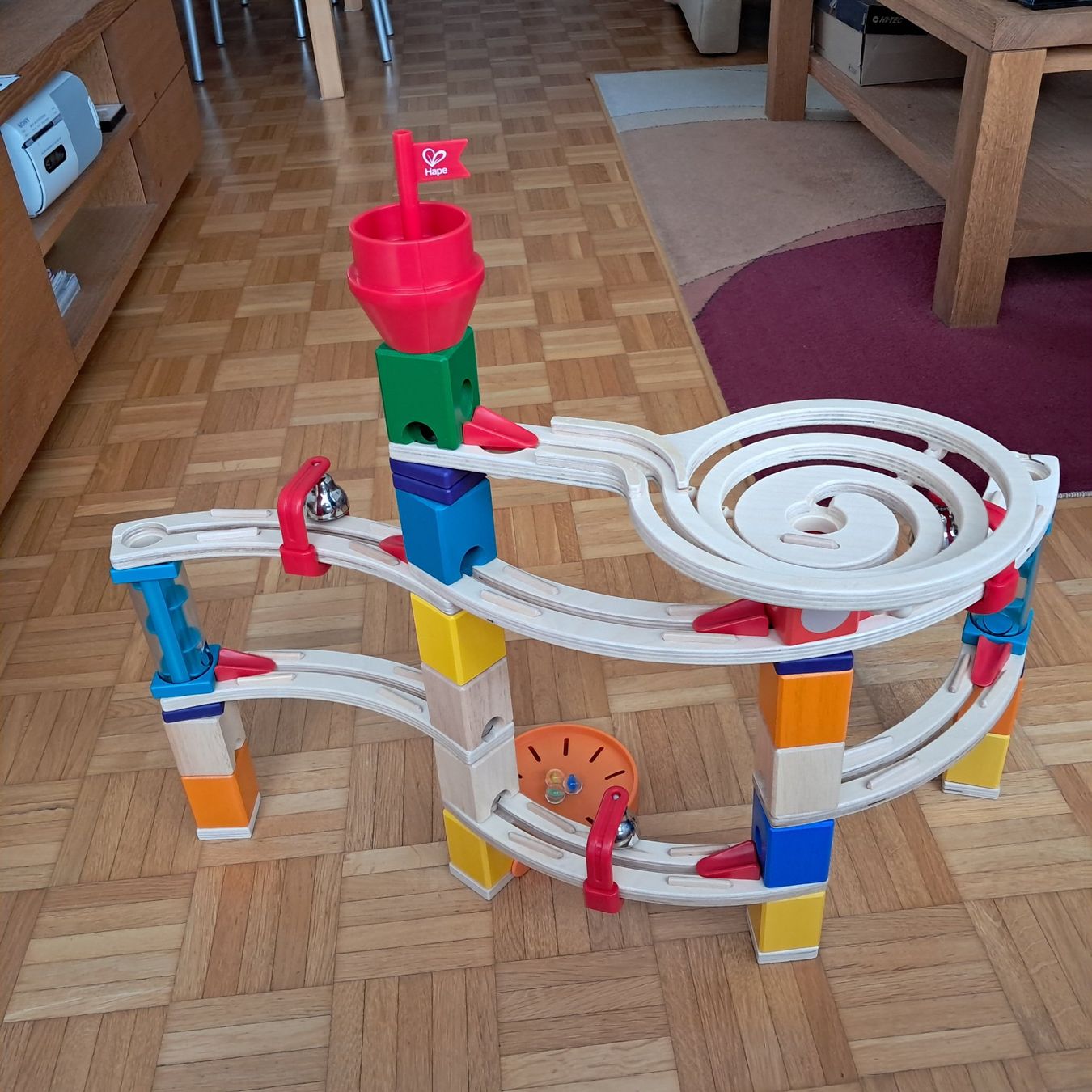 Quadrilla Jouets: Kugelbahn Hape Quadrilla E6019 – D'occasion à Meilen par Vaurien15 3