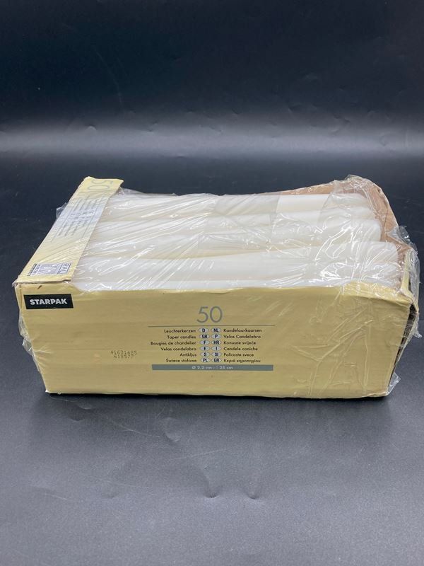 Kerzen: STARPACK | Kerzen | Weiss | 45 Stück – Neu (gemäss Beschreibung) aus Wittenbach von Restwert_St-Gallen 2
