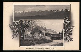 Bütschelegg, Gasthaus, Panorama mit Sto