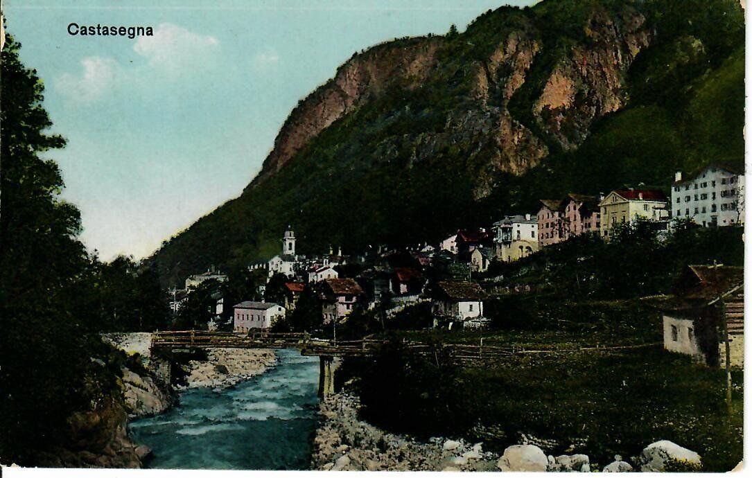 Ansichtskarten: Castasegna 1915 – Gebraucht aus Hochdorf von Ziegel-16