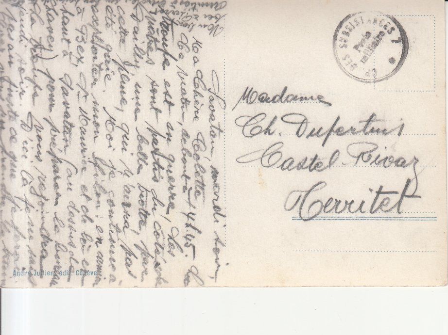 Cartoline postali: Savatan Fort ca. 1930 – Usato da Bürglen TG venduto da StampGraf 1