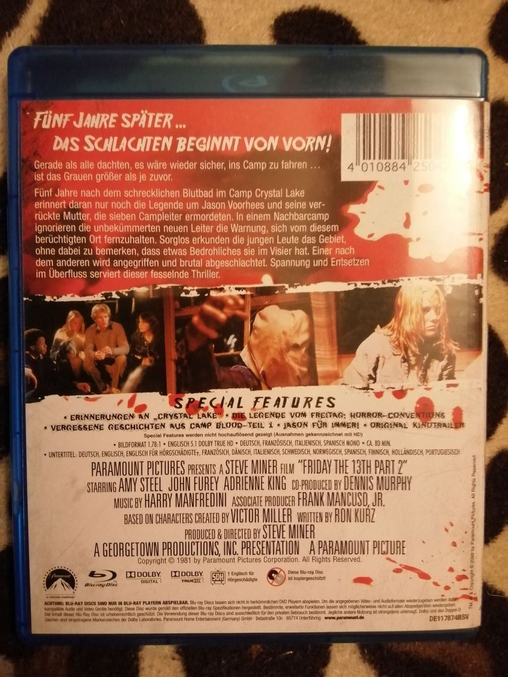 Alle DVDs: Freitag der 13 Teil 2 – Gebraucht aus Eschlikon TG von Rare_Ware 1