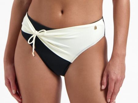 Damenbikinihose Beachlife Vanilla Black Grösse 40