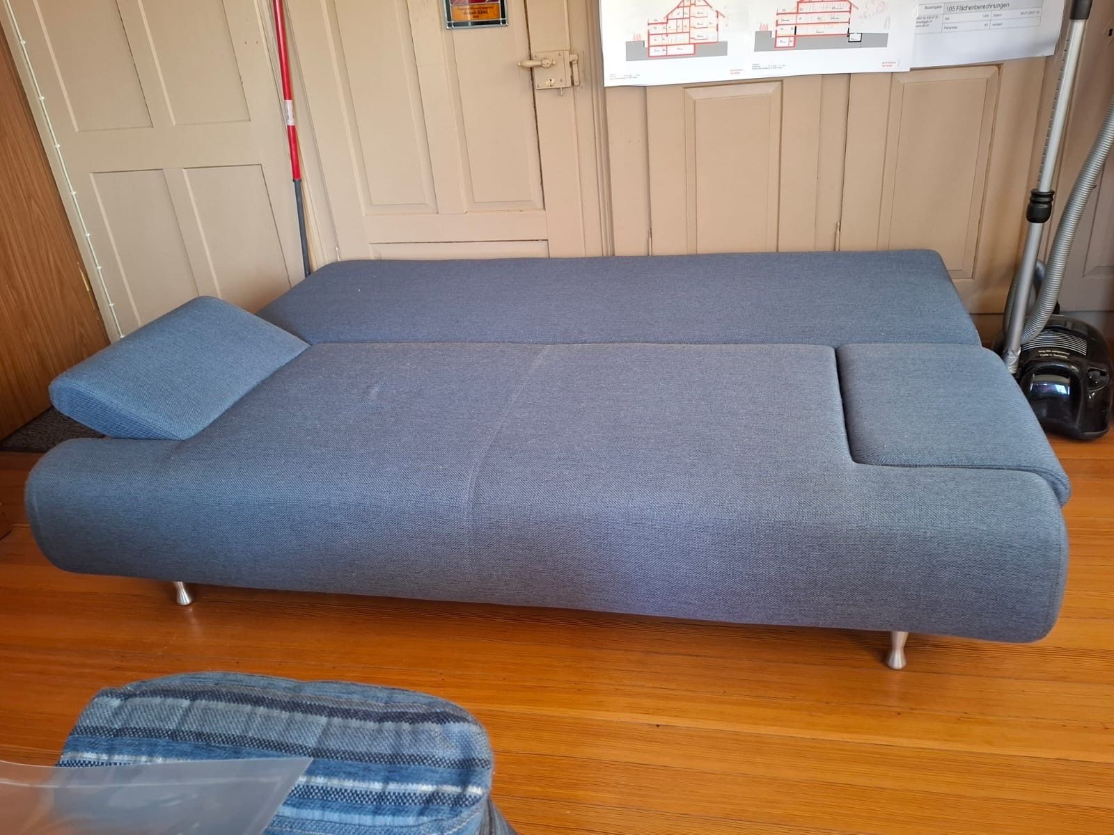 Sofas: Bettsofa blau – D'occasion à Kloten par Sasero 1