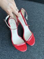 Stuart Weitzman High Heels – Rot, Echtleder, Made in Spain