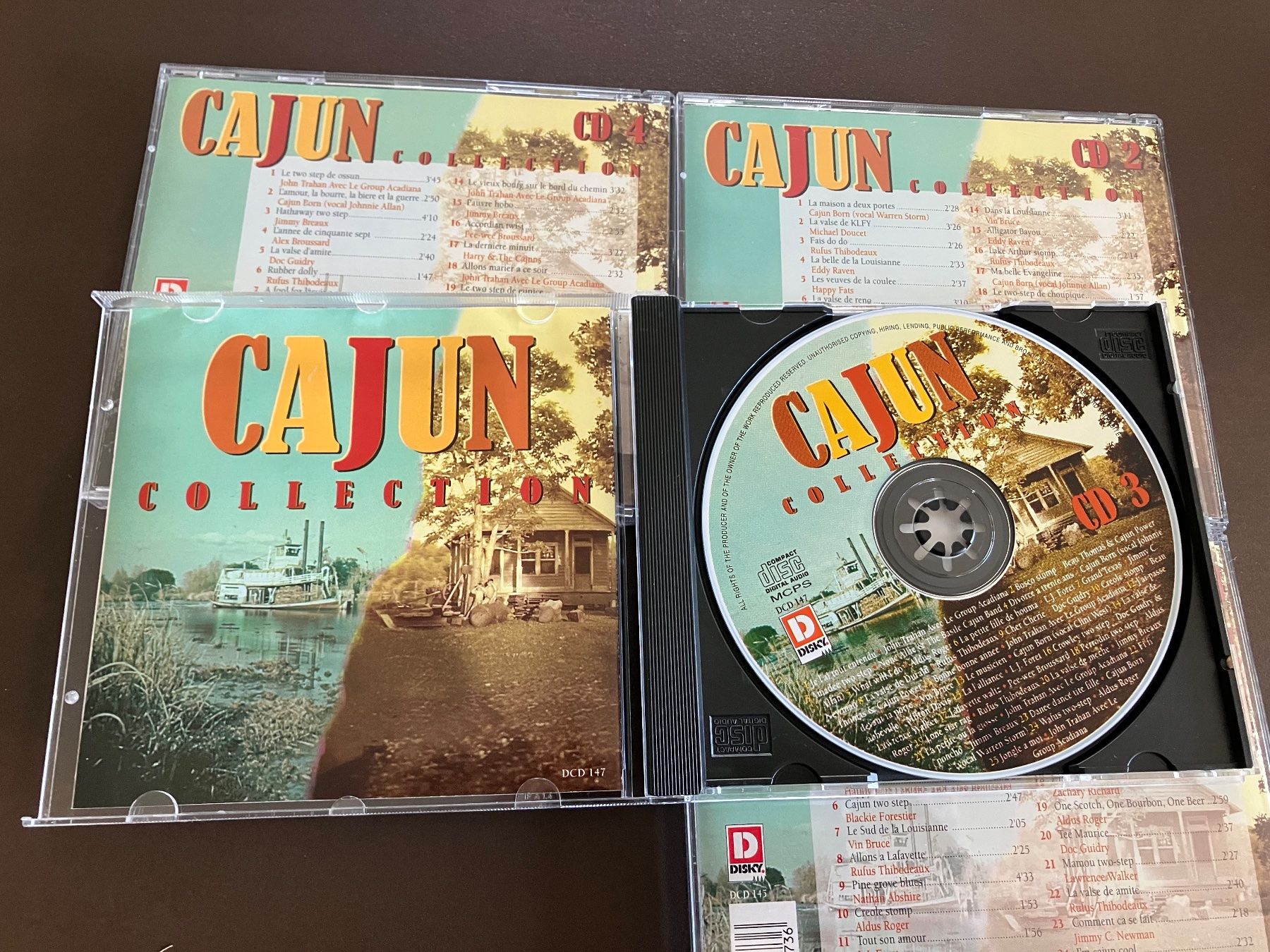CD: 4 CD-BOX CAJUN FROM LOUISIANA – Usato da Menziken venduto da timbuktu1001 3