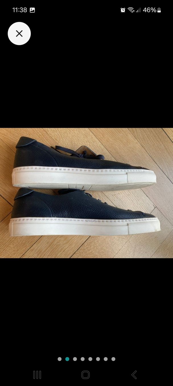 Scarpe da uomo: Snakers en cuir portées une fois – Nuovo (secondo la descrizione) da Genève venduto da Martinbng 6